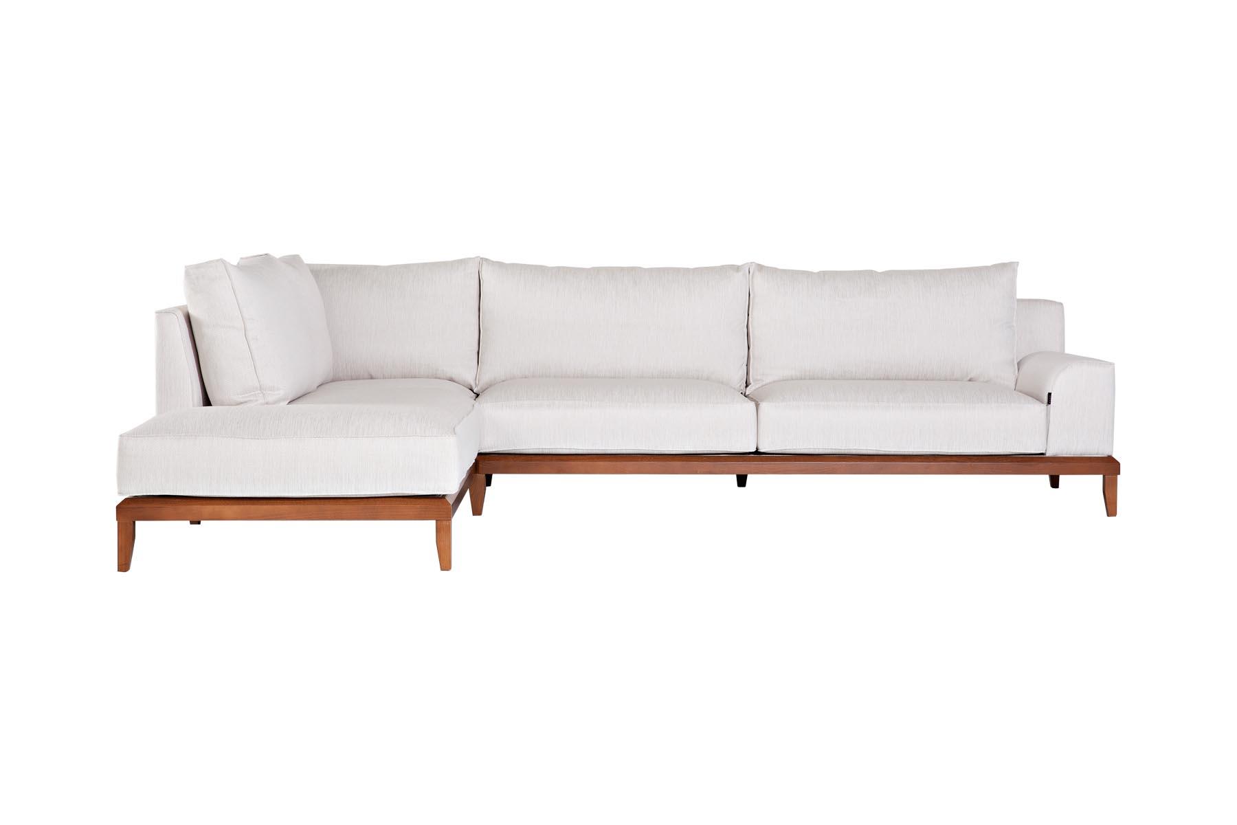 Luksuzna ugaona sofa. Njena specifična konstrukcija i udobnost upotpunjuju svaki prostor i čine ga ekskluzivnijim.